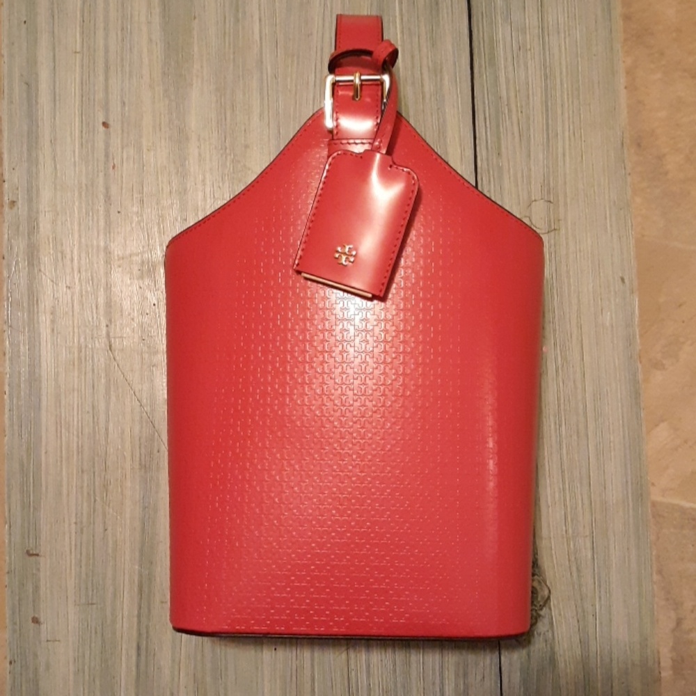 Tory Burch wine tote